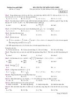 Đề ôn thi thpt toán 12 (603)