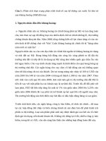 Chuyên đề thực tập  phân tích thực trạng phát triển kinh tế của hệ thống các nước tư bản từ sau khủng hoảng 2008 đến nay