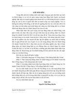 Chuyên đề thực tập  hoàn thiện hoạt động chăm sóc khách hàng tại chi nhánh viettel hà nội i tổng công ty viễn thông quân đội viettel