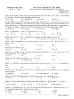 Đề ôn thi thpt toán 12 (394)