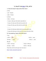 Ly thuyet giay the ki