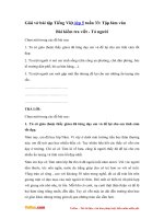 Giai vo bai tap tieng viet lop 5 tuan 33 tlv bai kiem tra viet ta nguoi