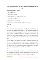 Giai vo bai tap tieng viet lop 4 tuan 28 on tap giua hoc ki 2 tiet 8