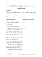 Giai vo bai tap tieng viet lop 4 tuan 23 ltvc dau gach ngang