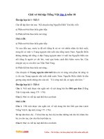 Giai vo bai tap tieng viet lop 4 tuan 18 on tap hk1 tiet 3 4