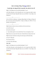 Giai vo bai tap tieng viet lop 4 tuan 26 tlv luyen tap xay dung ket bai trong bai van mieu ta cay coi