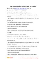 Giai vo bai tap tieng viet lop 4 tuan 16 chinh ta