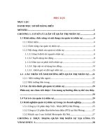 Chuyên đề thực tập  hoàn thiện công tác quản trị nhân sự tại công ty vinaconex 1