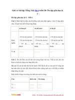 Giai vo bai tap tieng viet lop 4 tuan 28 on tap giua hoc ki 2 tiet 6