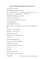 Giai vo bai tap tieng viet lop 4 tuan 24 chinh ta