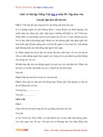Giai vo bai tap tieng viet lop 4 tuan 29 tlv luyen tap tom tat tin tuc
