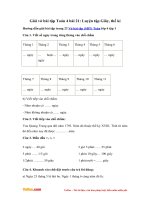 Giai vo bai tap toan 4 bai 21 luyen tap