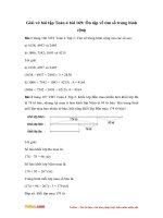 Giai vo bai tap toan 4 bai 169 on tap ve tim so trung binh cong