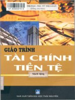 Giáo trình tài chính tiền tệ phần 1   nxb đại học thái nguyên