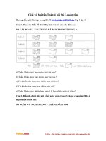 Giai vo bai tap toan 4 bai 26 luyen tap