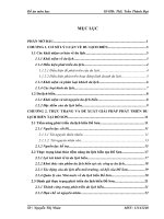 Chuyên đề thực tập thực trạng và đề xuất phát triển du lịch biển đồ sơn