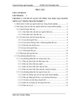 Chuyên đề thực tập  hoàn thiện công tác đào tạo nguồn nhân lực tại công ty cổ phần bánh kẹo hải châu