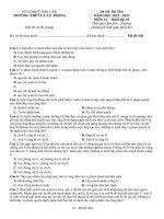 Đề thi thử thpt môn lý 11  (602)