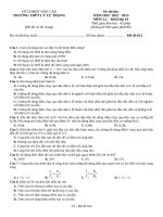 Đề Thi Thử Thpt Môn Lý  L10  (10).Docx