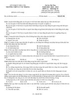 Đề thi thử thpt môn lý 11  (593)