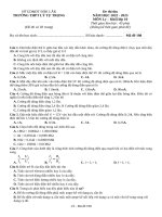 Đề thi thử thpt môn lý  l12  (102)