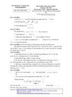 63 Đề Tuyển Sinh Lớp 10 Môn Toán Năm 2021 – 2022 Sở Gd&Đt Ninh Bình (Đề+Đáp Án).Docx