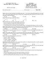 Đề thi thử thpt môn lý  l264  (354)