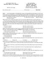 Đề thi thử thpt môn lý 11  (14)
