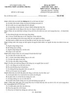 Đề ôn thi lịch sử thpt số 1 (197)