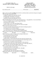 Đề ôn thi lịch sử thpt số 1 (196)