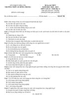 Đề ôn thi lịch sử thpt số 1 (160)