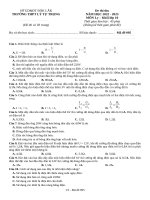 Đề thi thử thpt môn lý  l10  (51)