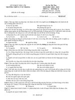 Đề thi thử thpt môn lý 11  (606)