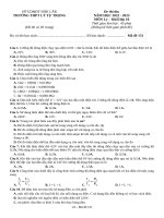 Đề thi thử thpt môn lý  l10  (78)