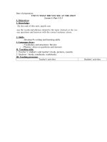 Giao an tieng anh 5 bai 9 tiet 3