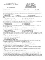 Đề thi thử thpt môn lý 11  (125)