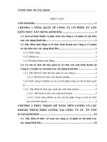 Chuyên đề thực tập  kế toán tiền lương và các khoản trích theo lương tại công ty cổ phần tư vấn kiến trúc xây dựng kinh bắc