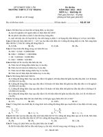 Đề thi thử thpt môn lý  l87  (177)