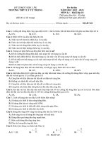 Đề thi thử thpt môn lý  l176  (266)