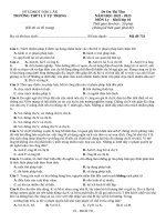 Đề thi thử thpt môn lý 11  (686)