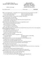 Đề ôn thi lịch sử thpt số 1 (140)