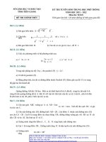 66 Đề Tuyển Sinh Lớp 10 Môn Toán Năm 2021 – 2022 Sở Gd&Đt Tiền Giang (Đề+Đáp Án).Docx