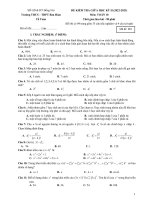 De giua ky 2 toan 10 nam 2022 2023 truong thcs thpt bau ham dong nai