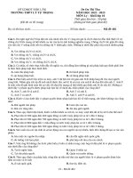 Đề thi thử thpt môn lý 11  (595)