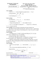 63 Đề Tuyển Sinh Lớp 10 Môn Toán Năm 2021 – 2022 Sở Gd&Đt Ninh Bình (Đề+Đáp Án).Docx