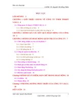 Chuyên đề thực tập  đánh giá các hoạt động quản trị của của công ty trách nhiệm hữu hạn thương mại và đầu tư venus beauty care line