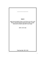 Một số giải pháp nâng cao năng lực số và kỹ thuật chuyển đổi số cho giáo viên, học sinh lớp 10 ở địa bàn quỳnh lưu hoàng mai trong bộ môn toán học