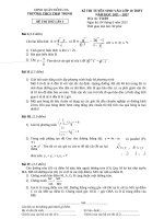 17 Đề Thi Thử Toán Vào Lớp 10 Lần 3 Năm 2021 – 2022 Trường Thái Thịnh – Hà Nội.docx