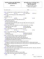 90 Đề Thi Học Kì 1 Môn Tin Học Lớp 10 Năm 2022-2023 - Trường Thpt Thuận Thành Số 1, Bắc Ninh (Mã Đề 105).Doc