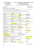 De thi thu hoa theo ma tran bo 2023